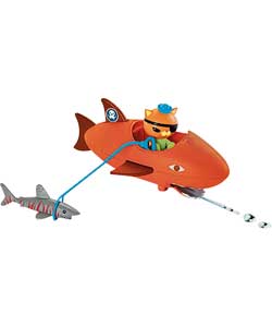 Unbranded Octonauts Gup-B Vehicle with Kwazii and Shark