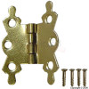 Unbranded Odds and Ends 40mm Brass Plated Butterfly Hinges