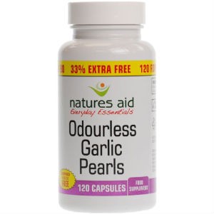 Unbranded Odourless Garlic Pearls 120Capsules