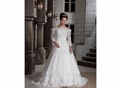 Unbranded Off-The-Shoulder Wedding Dresses (Satin Tulle