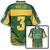 Official 2003 South Africa World Cup Shirt with Kallis 3 printing.