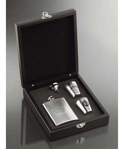 Officially Licensed Jack Daniels Hipflask Gift Set