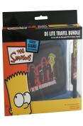 Officially Licensed Simpsons DS Lite Travel Bundle - Bart (Neighbourhood)