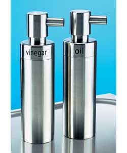 Oil and Vinegar Spray Stainless Steel Set