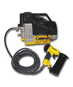 Oil Free Compressor with Nailer