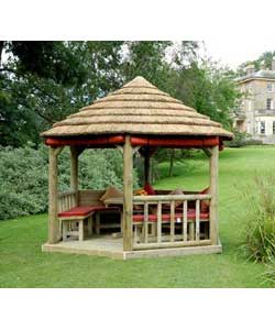 Unbranded Okanango Thatched Gazebo