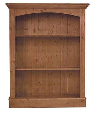 4FT x 3FT PINE BOOKCASE.ALL SOLID PINE WITH NO PLYWOOD.THE CARCUS FEATURES A TONGUE AND GROOVED