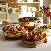 These gorgeous rustic dishes are enormously versatile and excellent for cooking and serving gratins,