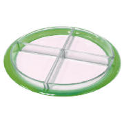 Unbranded Omada Hors D Oeuvres 5 Piece Dish Set, Green