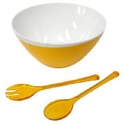 Unbranded Omada Zen Large Bowl And Servers, Orange
