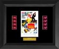 Unbranded On Her Majesty` Secret Service - Bond - Double Film Cell: 245mm x 305mm (approx) - black frame with