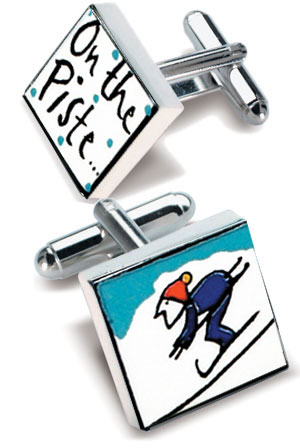 Unbranded On the Piste Cufflinks