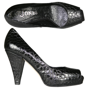 Unbranded One Chortle - Black Croc