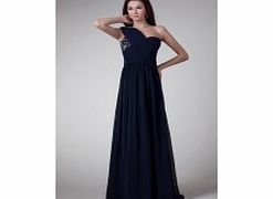 Unbranded One-shoulder Backless Sweetheart Beading Crossed
