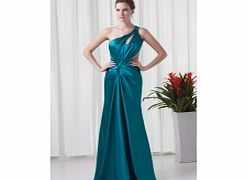 Unbranded One-shoulder Keyhole Backless Sexy Cutout Pleat