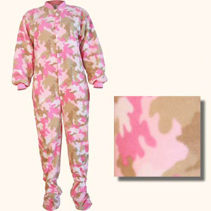 Unbranded Onesies for Adults - Camouflage Pink