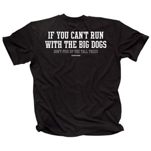 The Onfire Big Dogs slogan T-shirt is ideal for training the gym match day warm-ups or when just tak