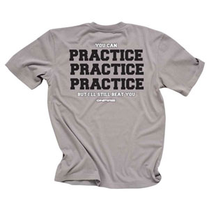 The Onfire Practice slogan T-shirt is ideal for training the gym match day warm-ups or when just tak