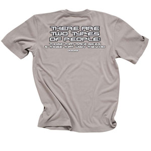 The Onfire Two Types slogan T-shirt is ideal for training the gym match day warm-ups or when just ta
