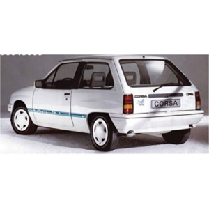 Unbranded Opel Corsa 1986 White Steffi Graf Special