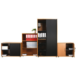Unbranded Open Bookcase - Beech (H1550 x W800 x D350mm)