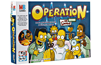 Unbranded Operation - The Simpsons Edition