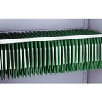 Optional Lateral Filing Rail for Storage Cabinet - Grey