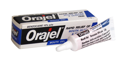 Unbranded Orajel - Mouth Gel 5.3g (Blue Label)