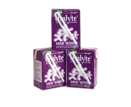 Unbranded Oralyte Hydration Drink Blackcurrant 3 x 200ml