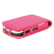 Unbranded Orbyx Blackberry 8520/9300 Pink Leather Flip Case