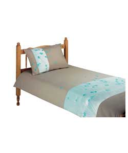 Orchid Single Duvet Cover Set - Natural