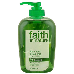Unbranded Organic Aloe Vera and Tea Tree Hand Wash by Faith in Nature (300ml)