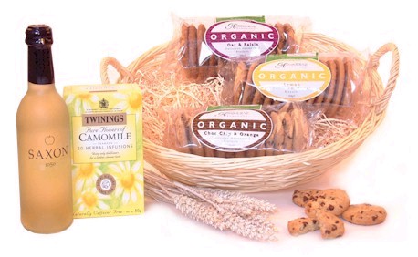 Just the tonic for somebody under the weather. An organic selection of cookies for a healthy