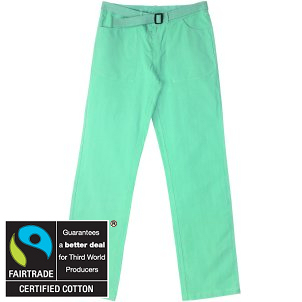 Unbranded Organic Fairtrade Cotton Ladies Trousers