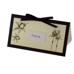 Unbranded Oriental Blossom Place Card