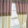 Unbranded Oriental Dream Pair of Lined Eyelet Curtains