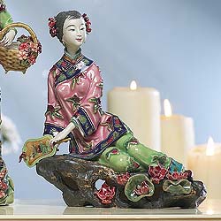 Oriental Seated Figure