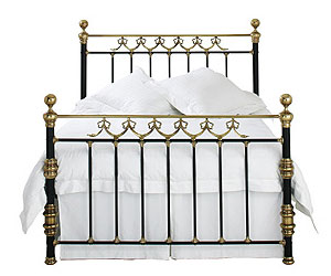 Original Bedstead Co- The Elgin (Antique Brass) 4ft 6"Double Metal Bed