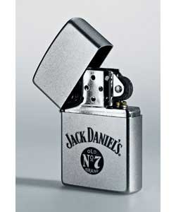Unbranded Original Zippo Jack Daniels Chrome Lighter