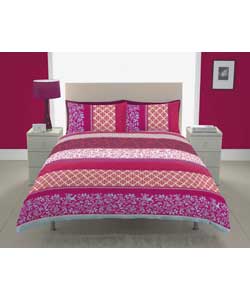 Unbranded Orinoco Duvet Cover Set - Multicoloured - Double