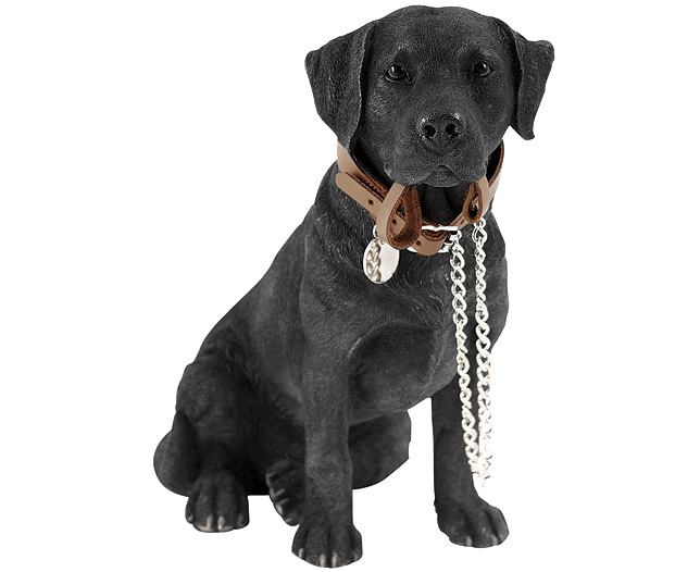 Unbranded Ornamental Dog Black Labrador