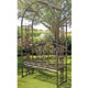 Unbranded Ornamental Garden Bench Arch