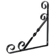 Unbranded Ornamental Scroll Bracket Black