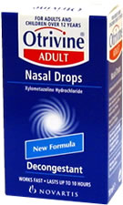 Nasal drops containing: Xylometazoline hydrochlori