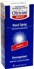 Nasal spray containing: Xylometazoline hydrochlori