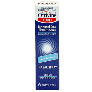 Otrivine Sinusitis Spray - Size: 10ml