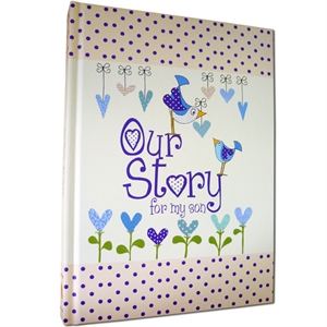 Unbranded Our Story for my Son Memory Book