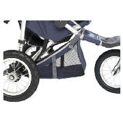 Unbranded OutnAbout Double Storage Basket 360, Navy