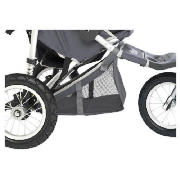 Unbranded OutnAbout Single Storage Basket 360, Charcoal