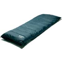 Unbranded Overnighter Square Flannel Sleeping Bag Dark Navy